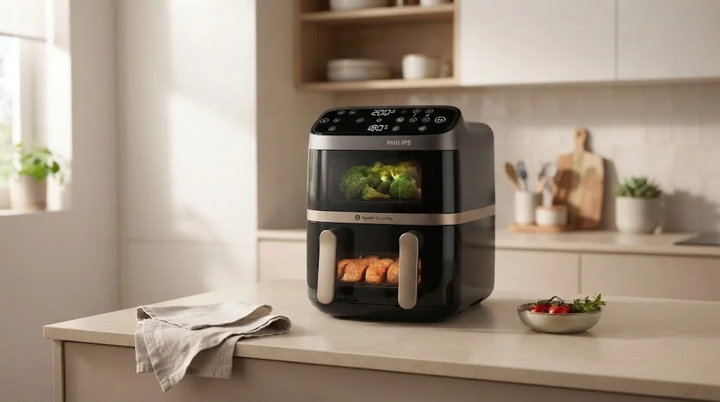 Philips Ovi Stacked Dual Basket